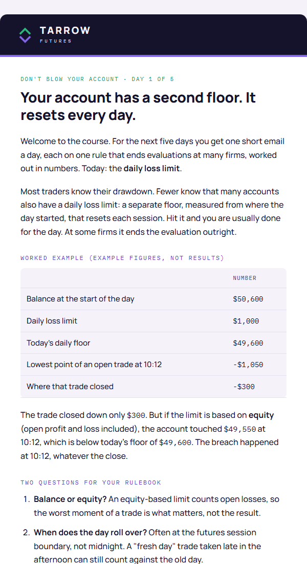 Don't Blow Your Account, preview 1